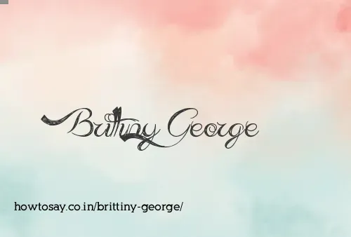 Brittiny George