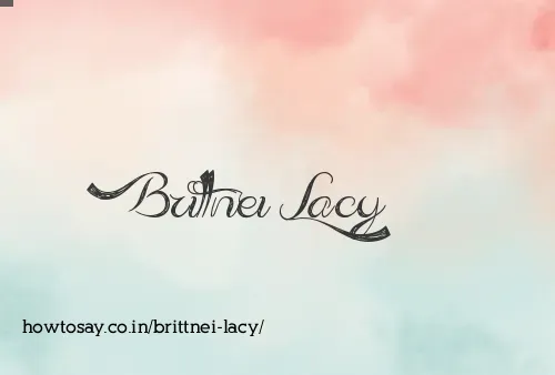 Brittnei Lacy