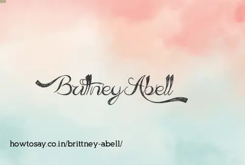 Brittney Abell