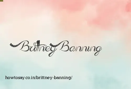 Brittney Banning