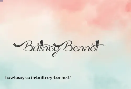 Brittney Bennett