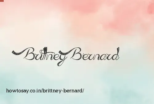 Brittney Bernard
