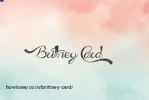 Brittney Card
