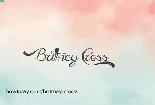 Brittney Cross