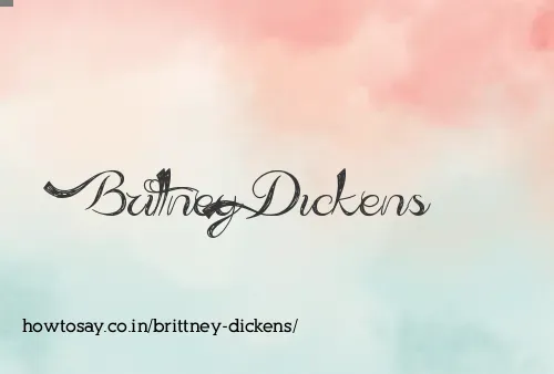 Brittney Dickens