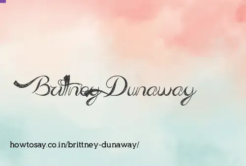 Brittney Dunaway