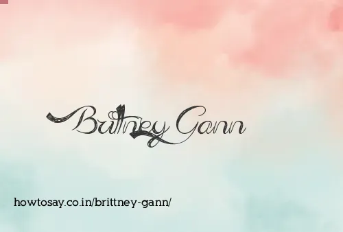 Brittney Gann