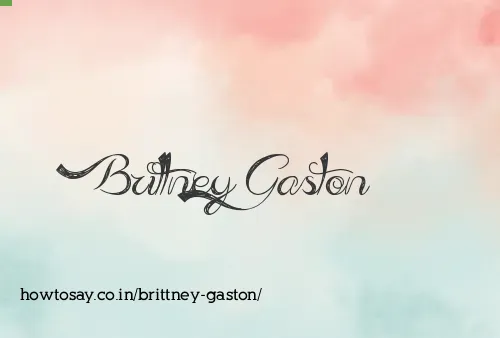 Brittney Gaston