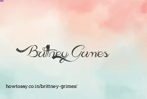 Brittney Grimes