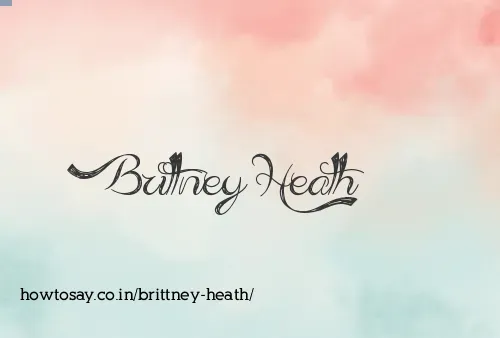 Brittney Heath