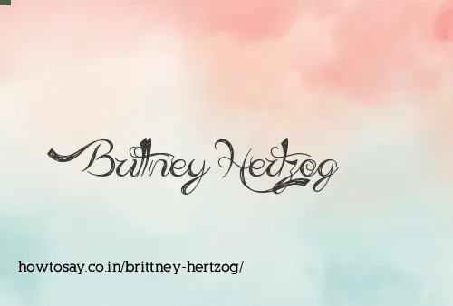 Brittney Hertzog