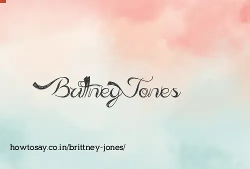 Brittney Jones