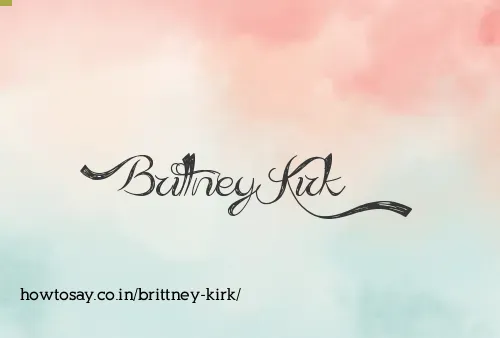 Brittney Kirk