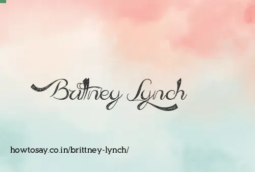 Brittney Lynch