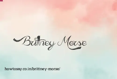Brittney Morse