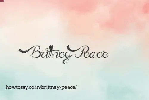 Brittney Peace