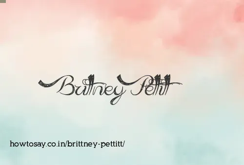 Brittney Pettitt