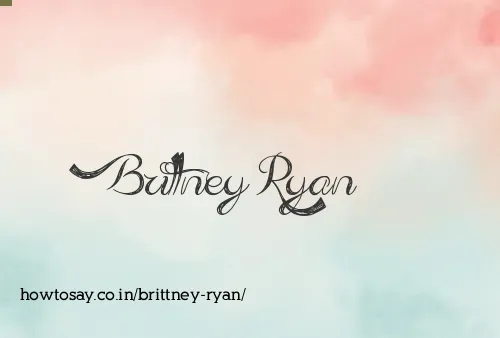 Brittney Ryan
