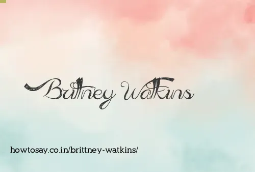 Brittney Watkins