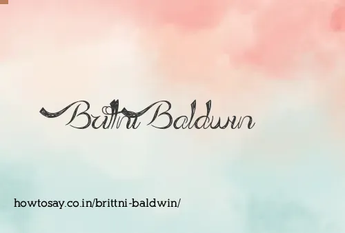 Brittni Baldwin