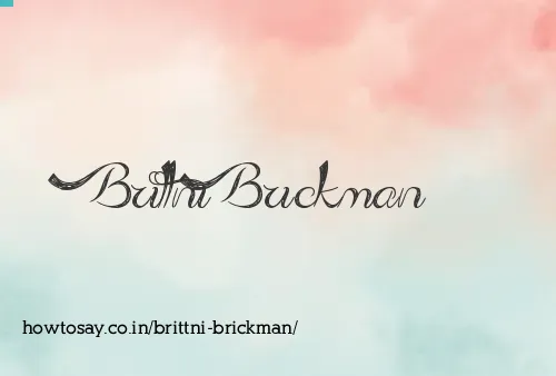 Brittni Brickman
