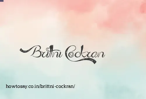 Brittni Cockran