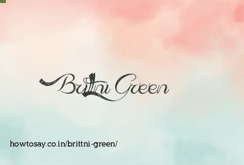 Brittni Green
