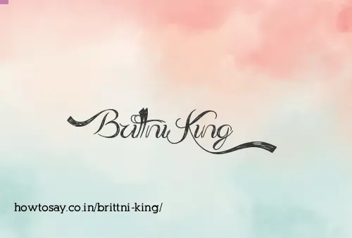 Brittni King