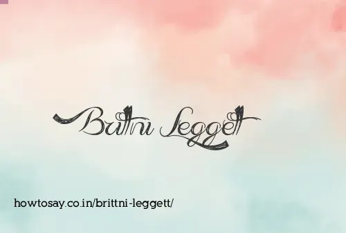 Brittni Leggett