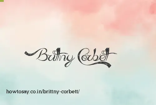 Brittny Corbett