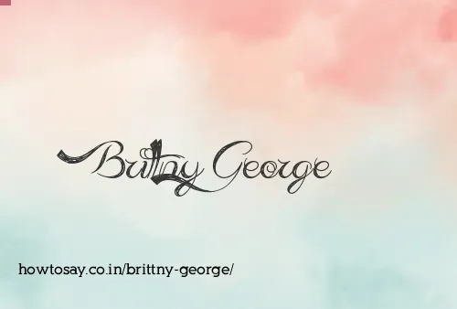 Brittny George