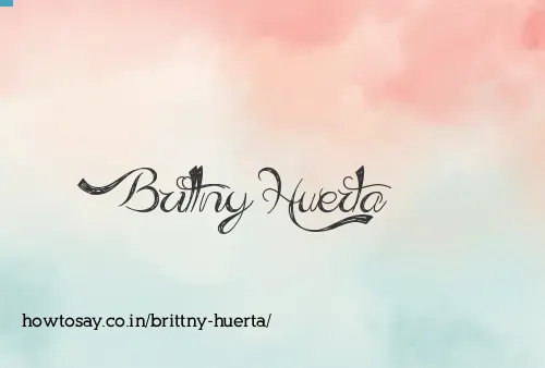 Brittny Huerta