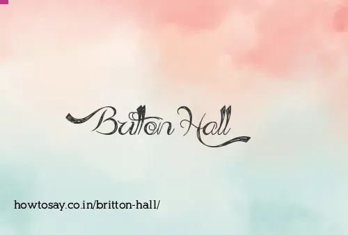 Britton Hall