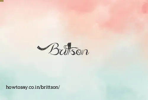 Brittson