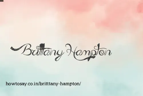 Britttany Hampton
