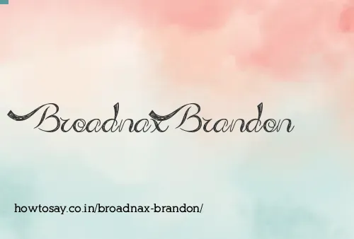Broadnax Brandon