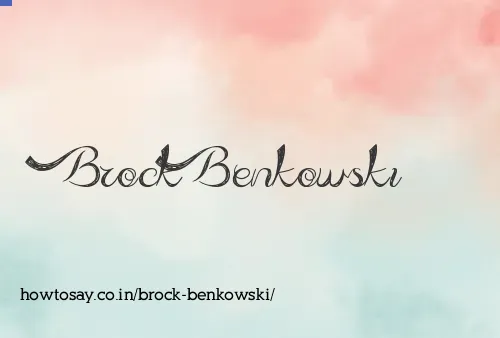 Brock Benkowski