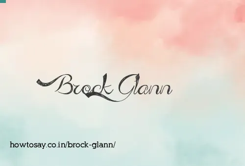 Brock Glann