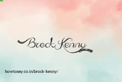 Brock Kenny