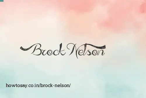 Brock Nelson