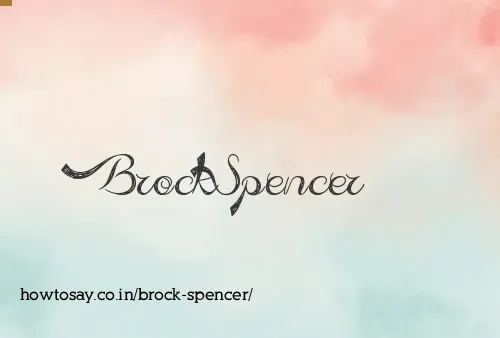 Brock Spencer