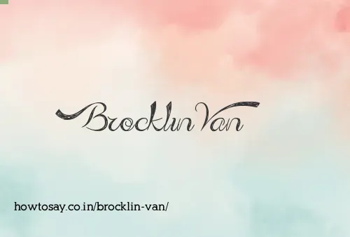 Brocklin Van