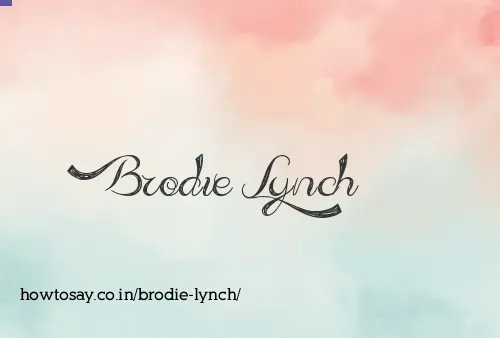 Brodie Lynch