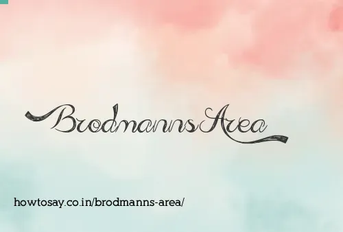 Brodmanns Area