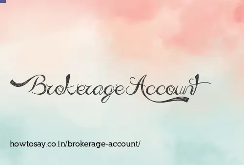 Brokerage Account