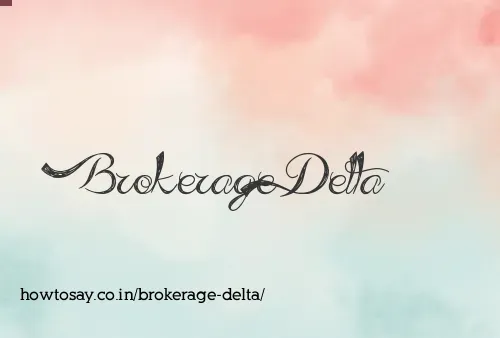 Brokerage Delta