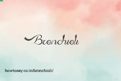 Bronchioli
