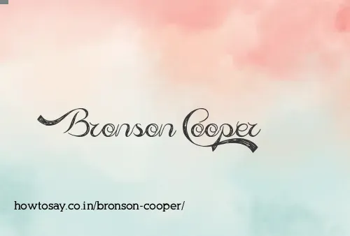 Bronson Cooper