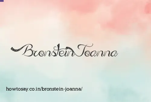 Bronstein Joanna