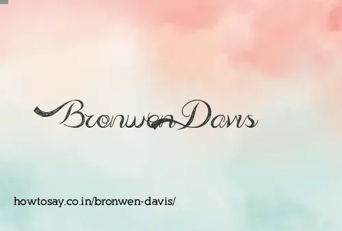 Bronwen Davis